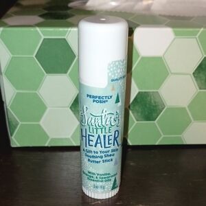 Perfectly Posh Healer Shea Butter Stick - White and Green